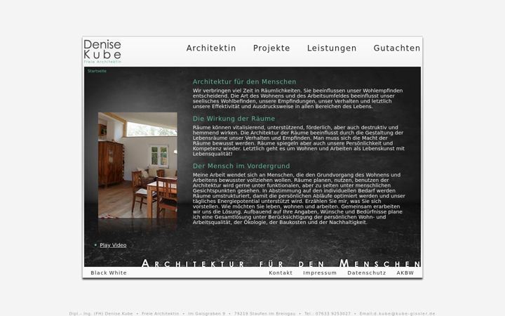 Screenshot of kube-architektur.de