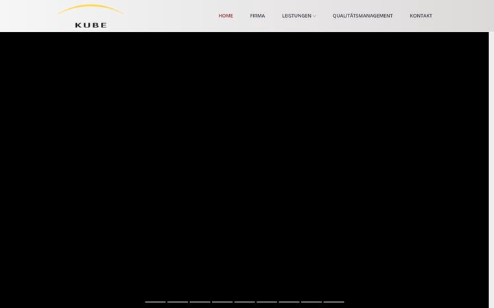 Screenshot of kube-gmbh.de