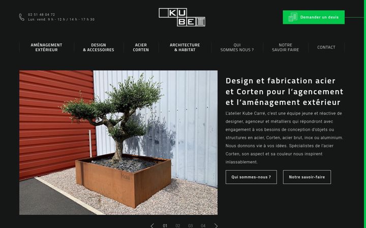 Screenshot of kubecarre.com