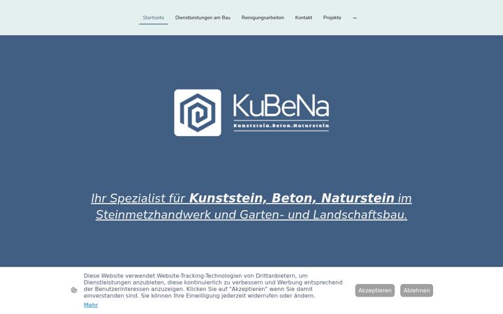 Screenshot of kubena-service.de