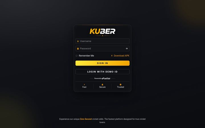Screenshot of kuberexch.win