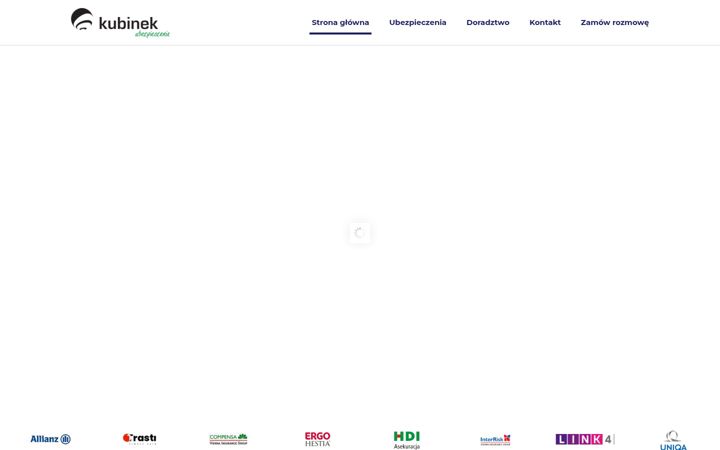 Screenshot of kubinek.pl