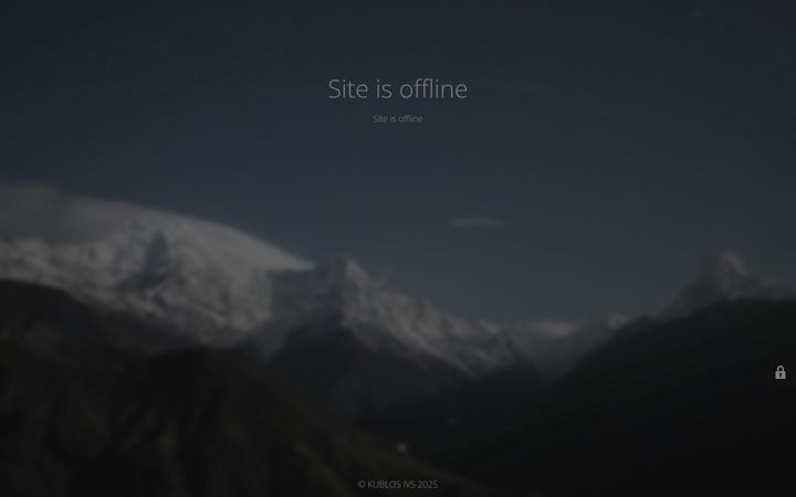 Screenshot of kublos.dk