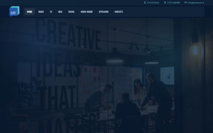 Screenshot of kubocom.it