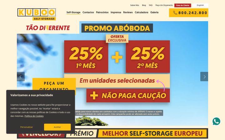 Screenshot of kuboo.pt