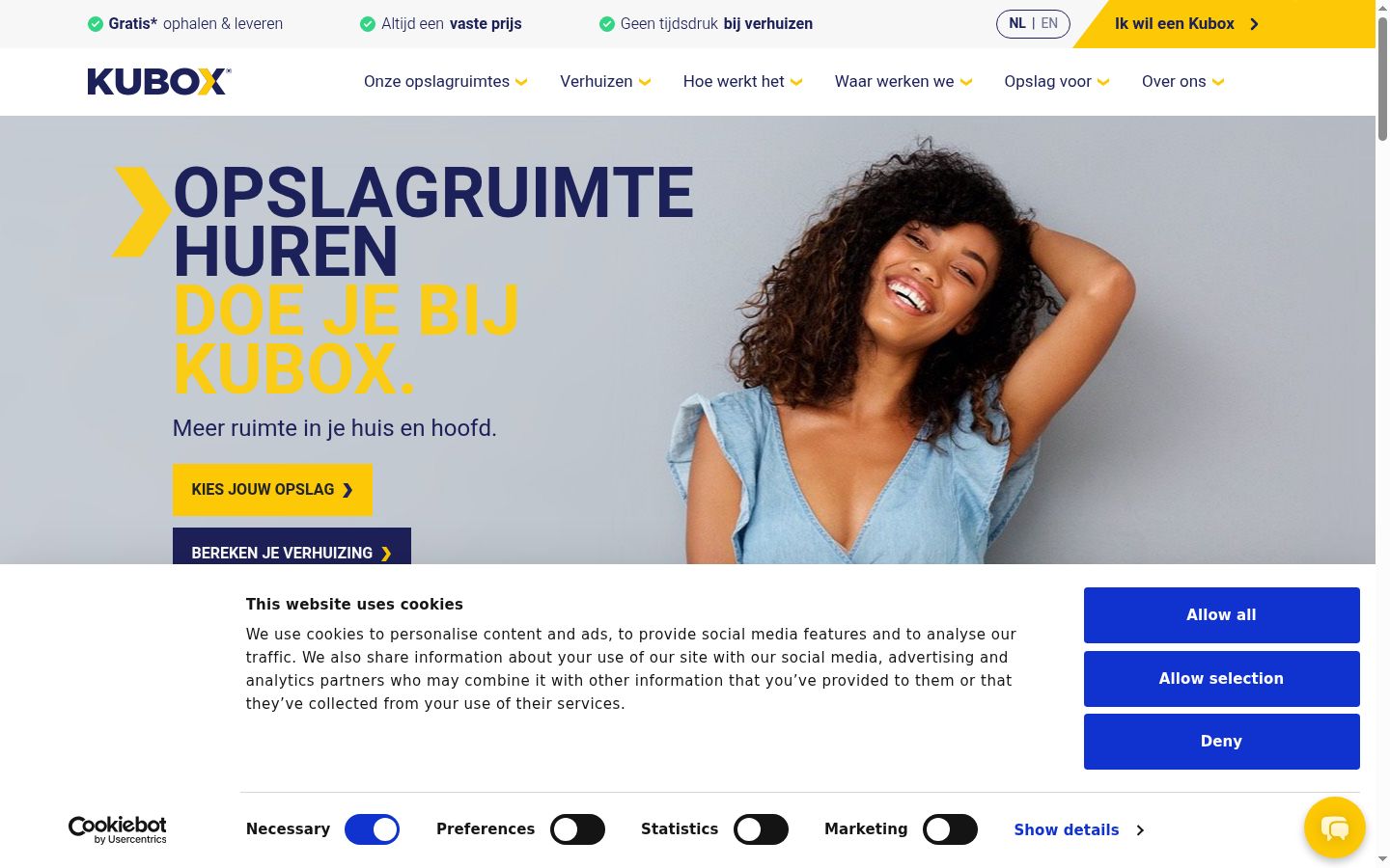 Ekrānuzņēmums ar piekrišanas baneri, kas tika rādīts pirms jebkādas mijiedarbības