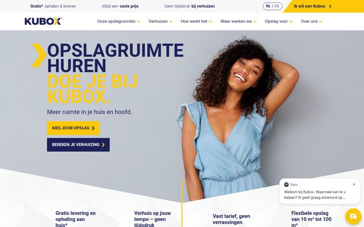 Screenshot of kubox.nl