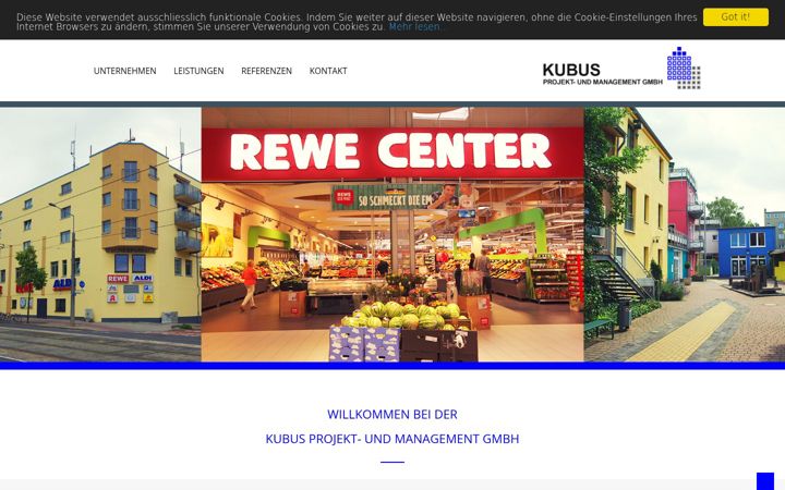 Screenshot of kubus-info.de