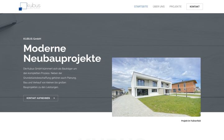 Screenshot of kubus-wohnen.at