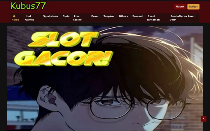 Screenshot of kubus77.org