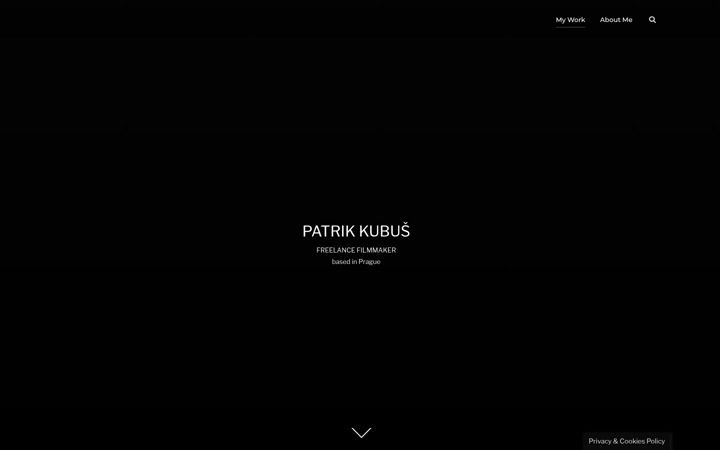 Screenshot of kubuspatrik.com