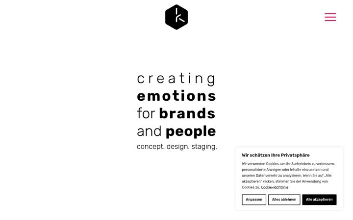 Screenshot di kuby-concept.com