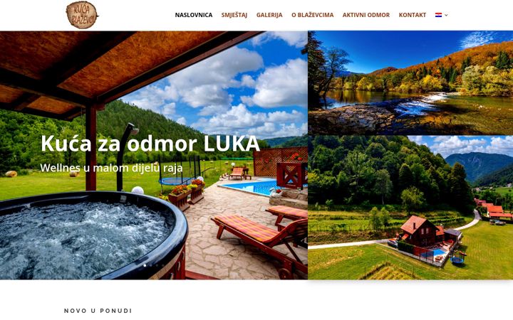 Screenshot of kucablazevci.com