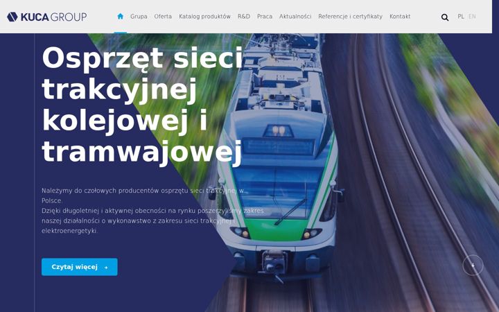 Screenshot of kucagroup.pl
