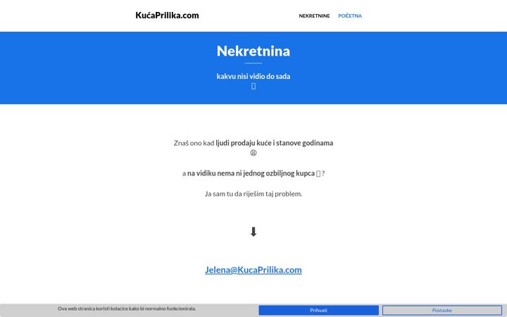 Screenshot di kucaprilika.com