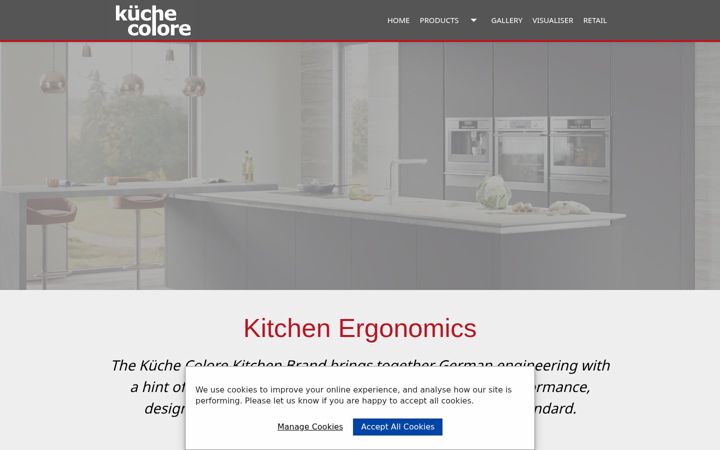 Screenshot of kuchecolore.com