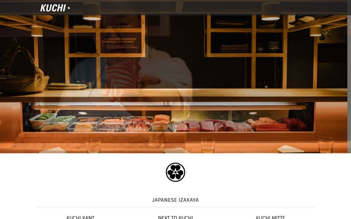 Screenshot of kuchi.de
