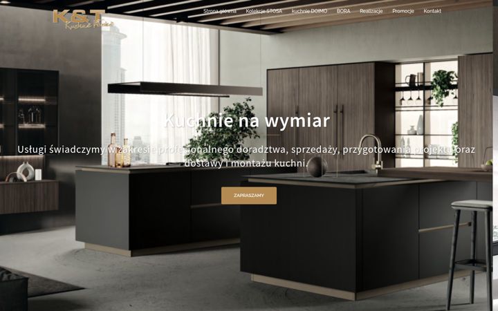 Screenshot of kuchniewloskie.torun.pl