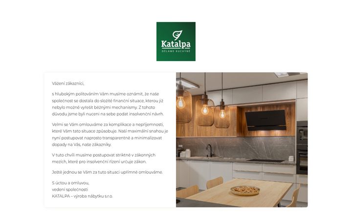 Zrzut ekranu kuchyne-katalpa.cz
