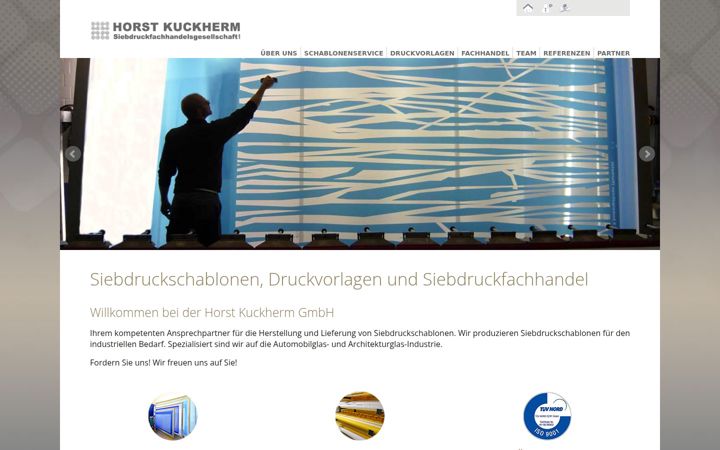 Screenshot of kuckherm.de