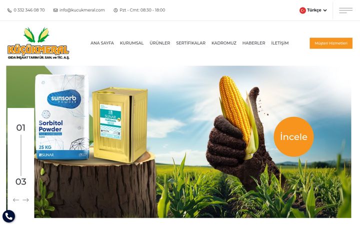 Screenshot of kucukmeral.com