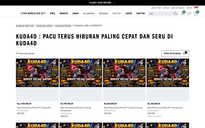 Screenshot of kuda4dgame.org