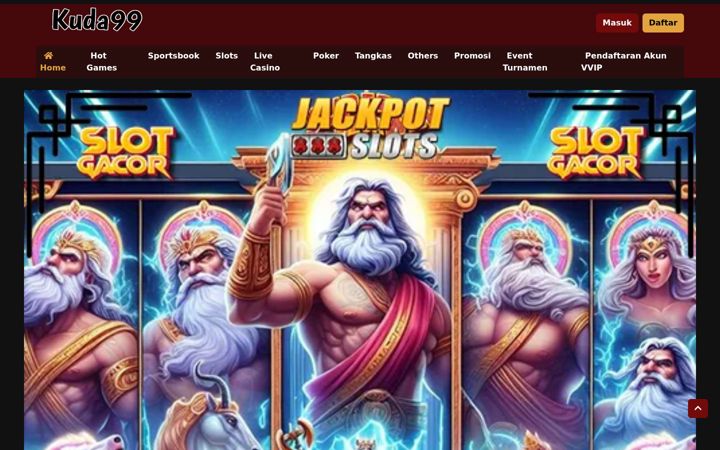 Screenshot of kuda99.net