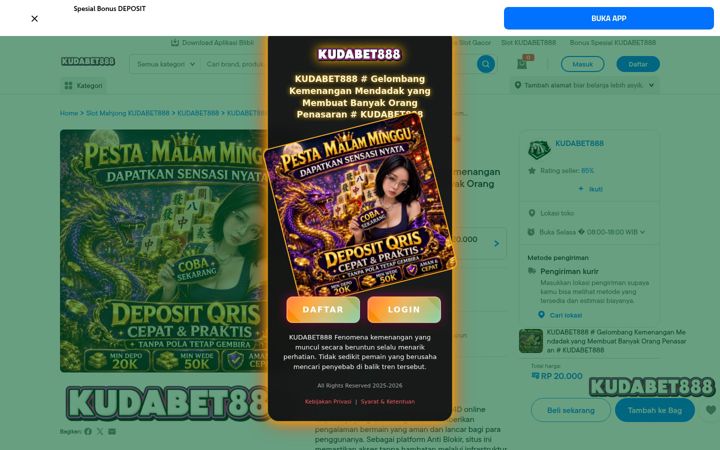 Captura de ecrã de kudabet888.co