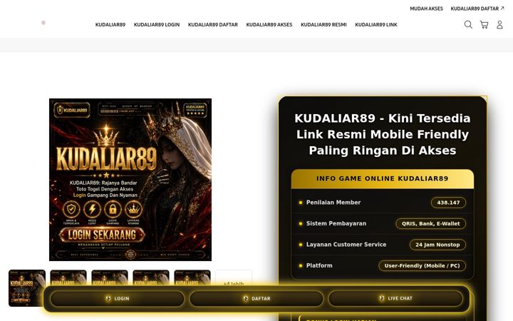 Screenshot of kudaliar89.net
