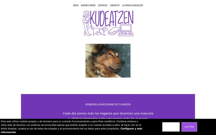 Екранна снимка на kudeatzen.com