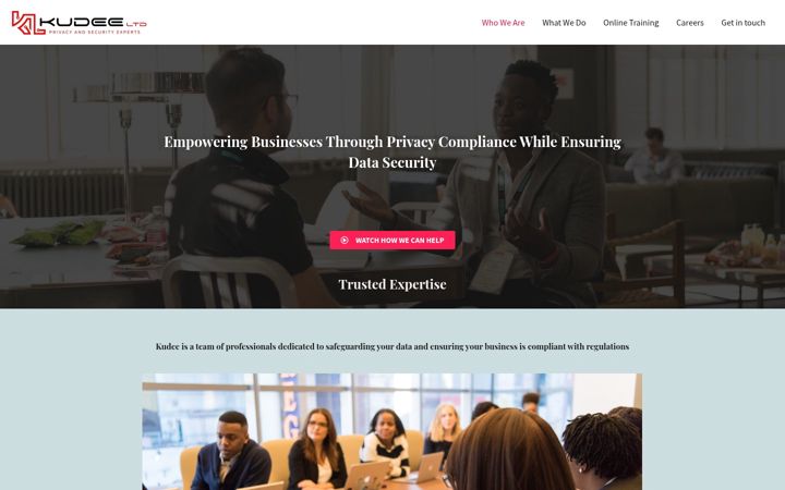 Екранна снимка на kudeeltd.com