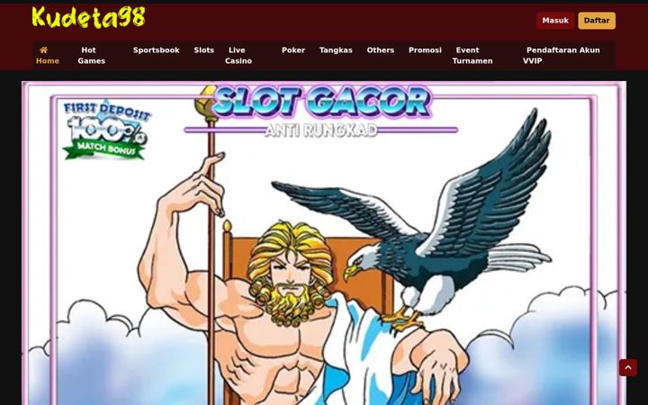 Screenshot of kudeta98slot.com
