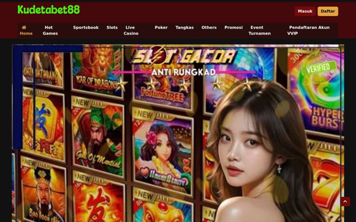 Screenshot of kudetabet88.net