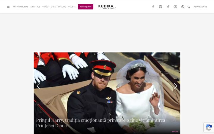 Screenshot of kudika.ro