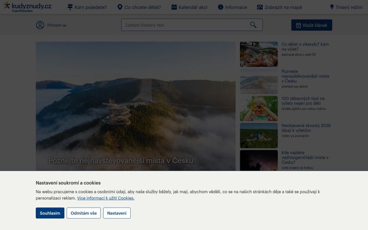 Ekrano kopija kudyznudy.cz