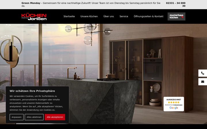 Screenshot of kuechen-perfekt.com