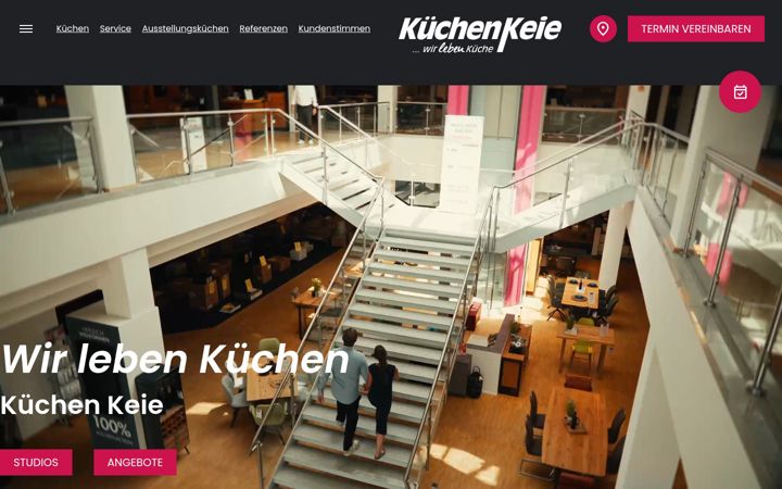 Screenshot of kuechenkeie.de