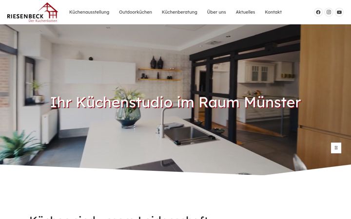 Screenshot of kuechenkotten.de