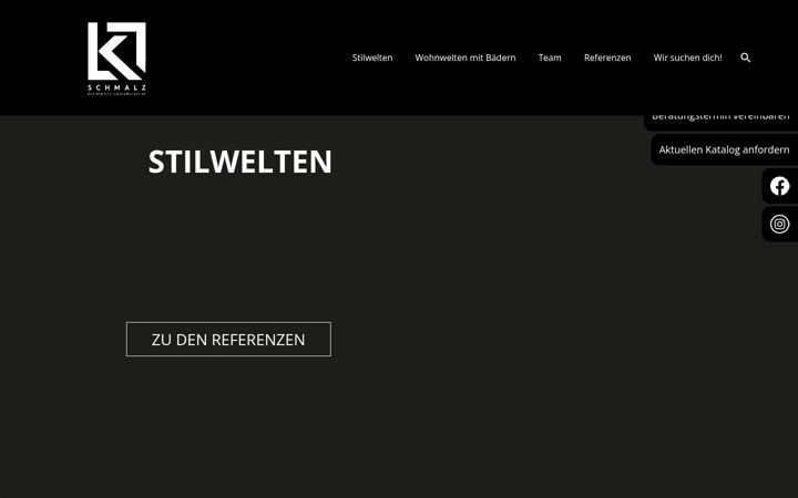 Screenshot of kuechenschmalz.com