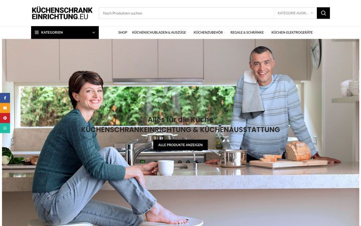 Screenshot of kuechenschrankeinrichtung.eu