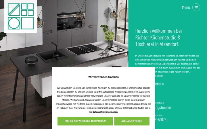 Screenshot of kuechenstudio-atzendorf.de