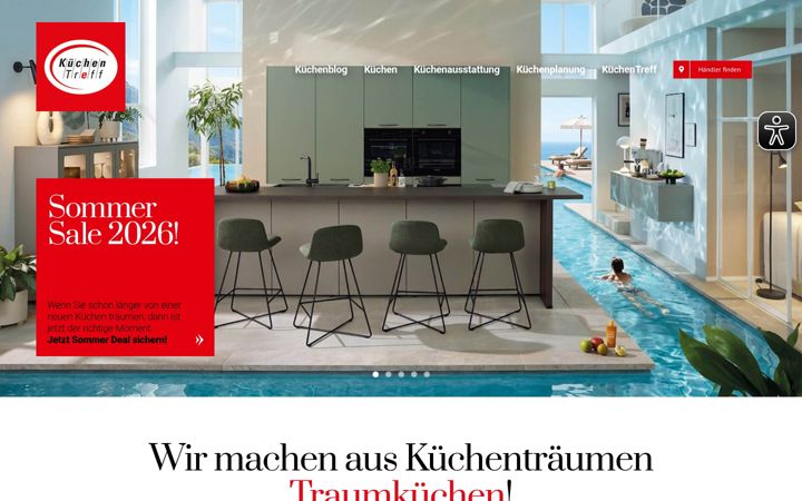 Screenshot of kuechentreff.de