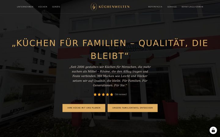 Screenshot of kuechenwelten-trossingen.de