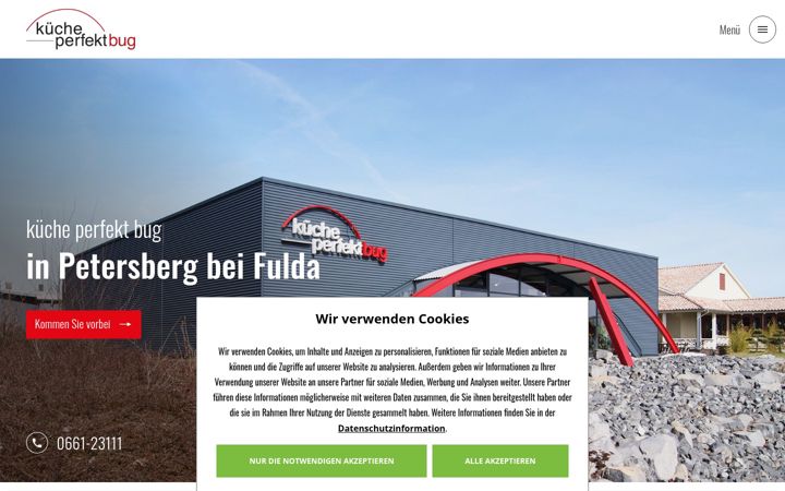 Screenshot of kuecheperfekt.de