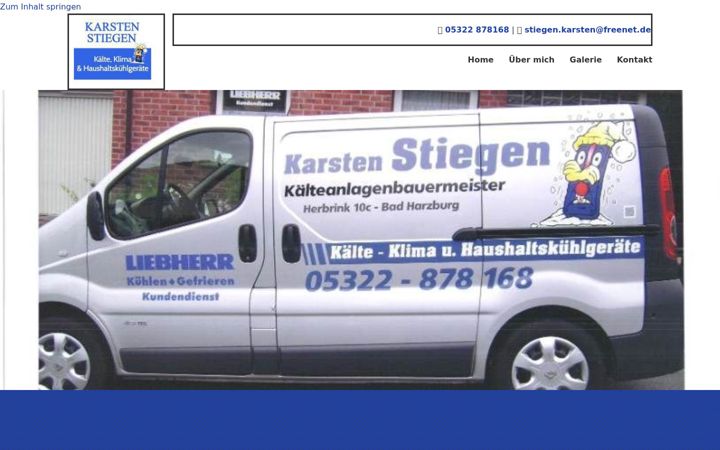 Screenshot of kuehlschrank-kaputt.de