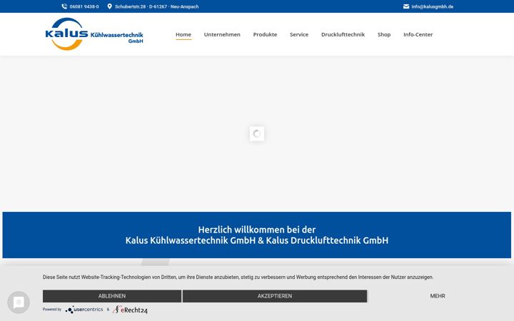 Screenshot of kuehlwassertechnik.eu