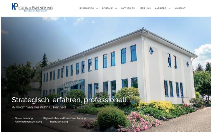 Screenshot of kuehnpartner.de