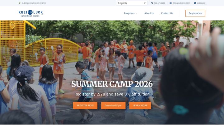 Screenshot of kueiluck.com
