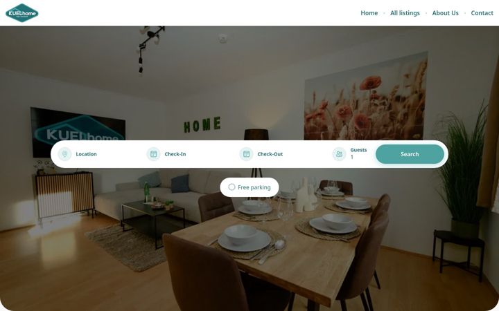 Screenshot ta' kuelhome.com