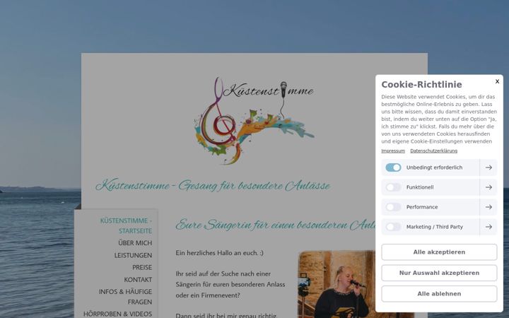 Screenshot of kuestenstimme.de